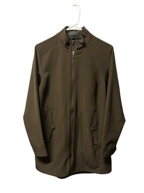 Mountain Hardware Women’s Celerina Deep Brown Soft Shell Zip-up Jacket • Medium